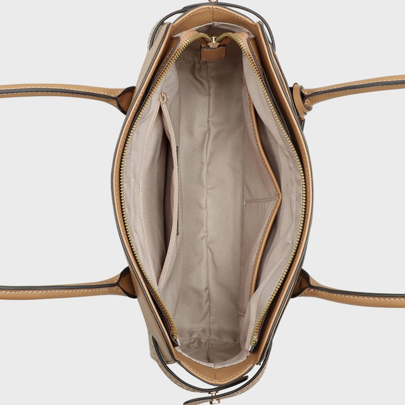 NINE WEST حقيبة توت مزدوجة المقابض نامي للنساء - Image 4